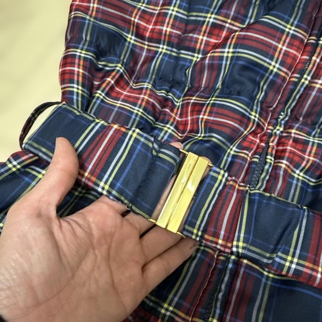 ゴルフウェア ロングダウンベスト ワンピース キスオンザグリーン