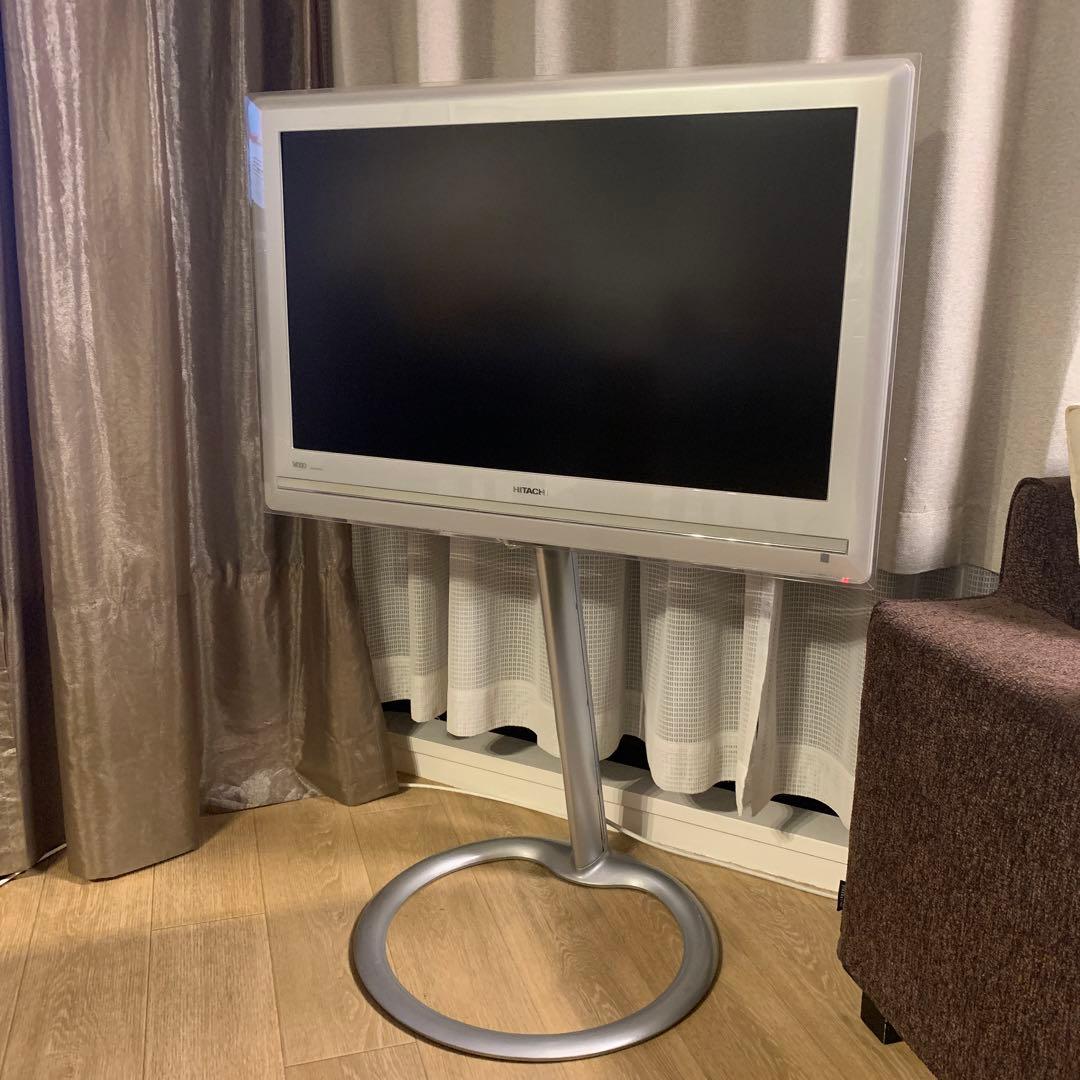 日立 HITACHI Wooo 純正テレビスタンド - メルカリ