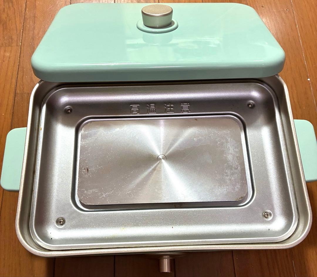 ☆Lito リエット☆ミントグリーン 蓋付きマルチホットプレート - メルカリ