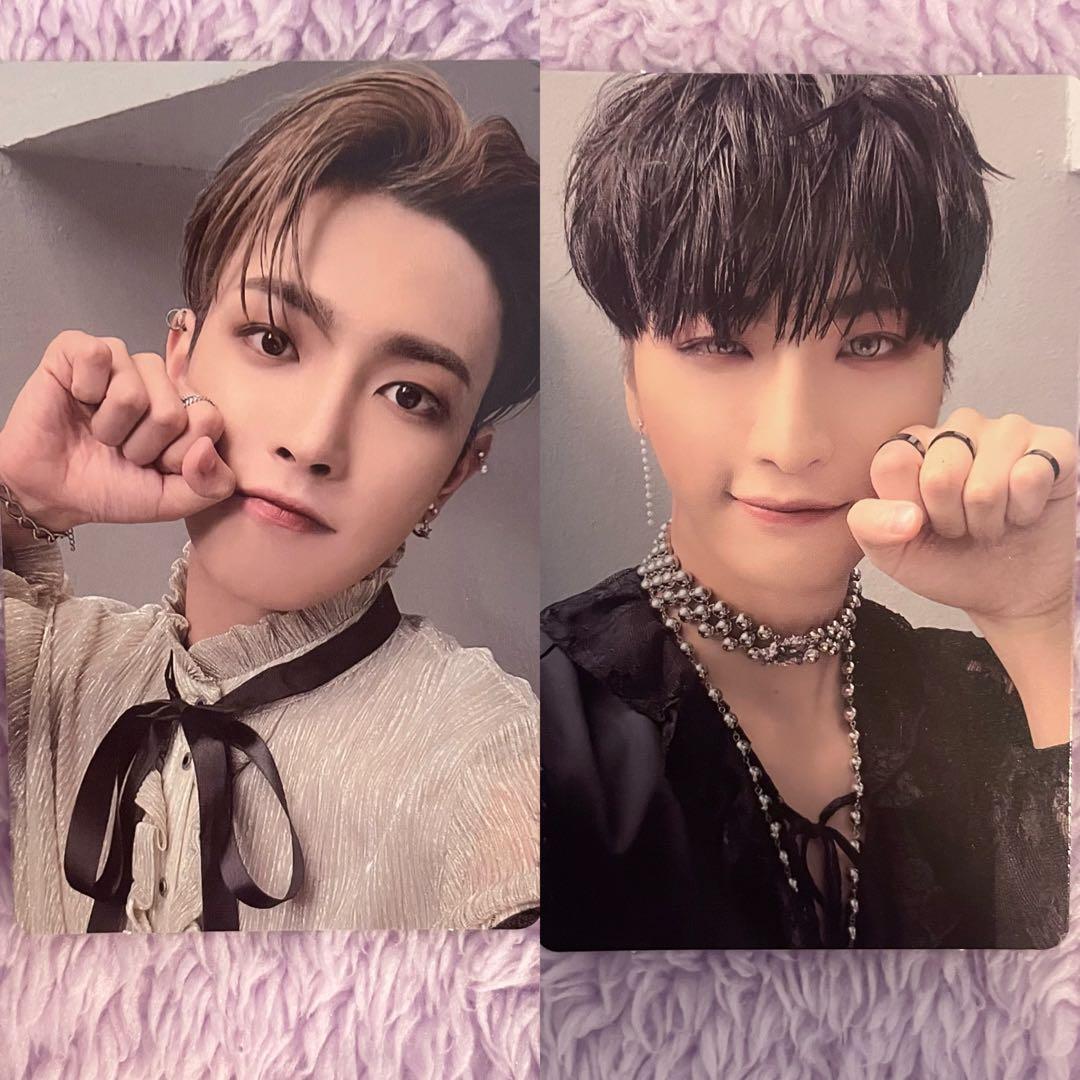 ATEEZ マッジュ トレカ 2枚セット ホンジュン ソンファ paradigm