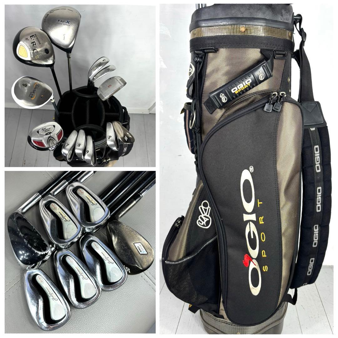 本格派 メンズゴルフクラブ 14本 フルセット ゴルフセット 豪華 お試し