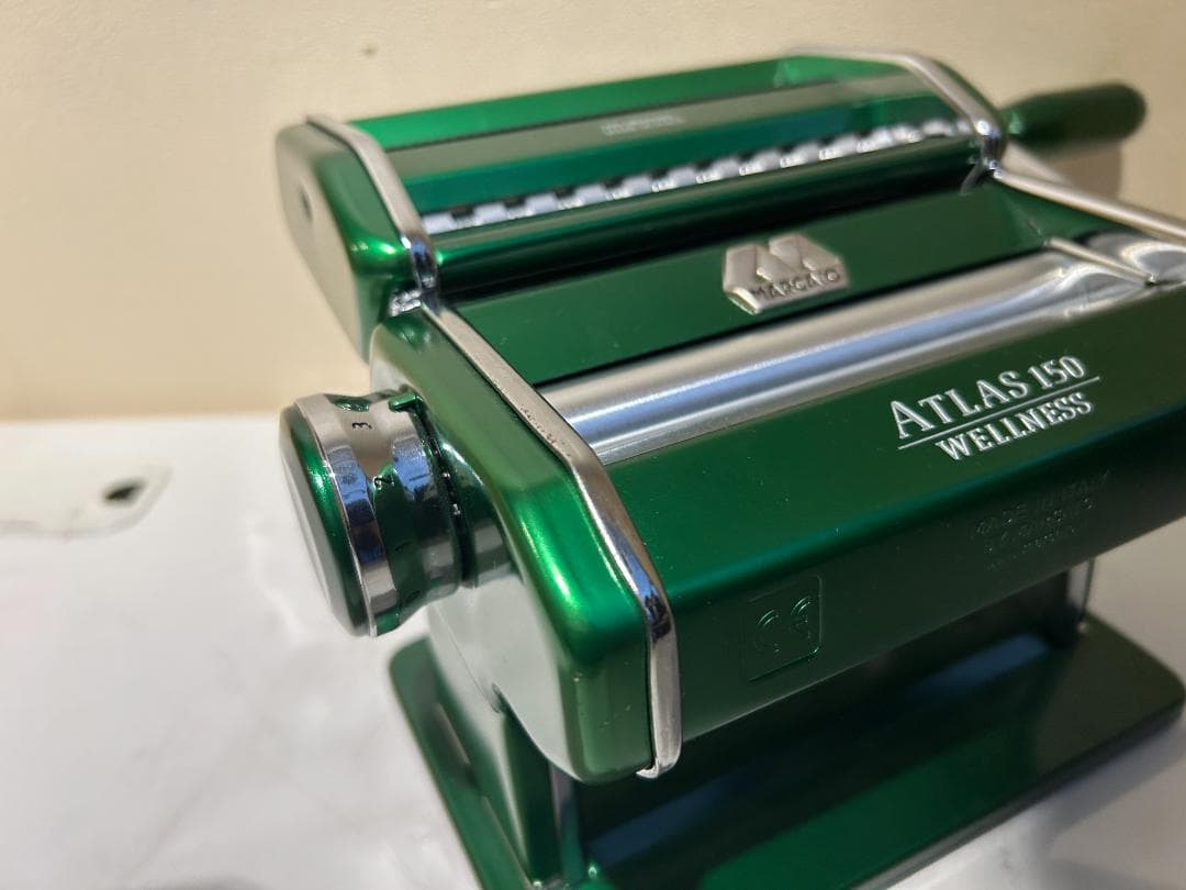 L*y様 041 MARCATO パスタマシン ATLAS 150 mm 緑 展 - メルカリ
