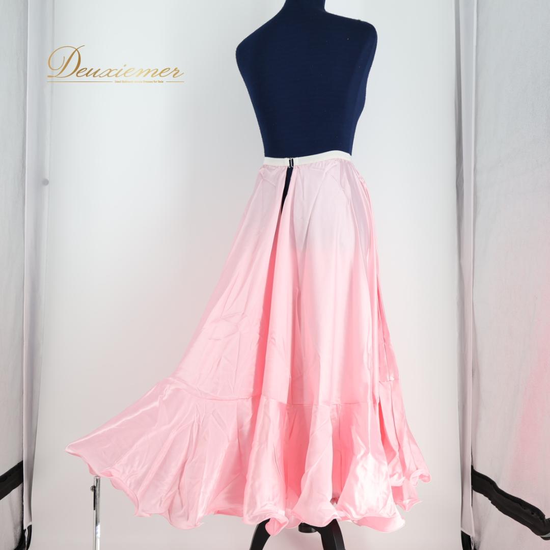 フラメンコ衣装】ピンク ペチコート ファルダ スカート 無地 シンプル
