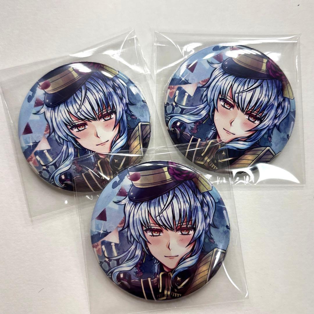 あくねこ フルーレ バト缶 缶バッジ 3点 - メルカリ