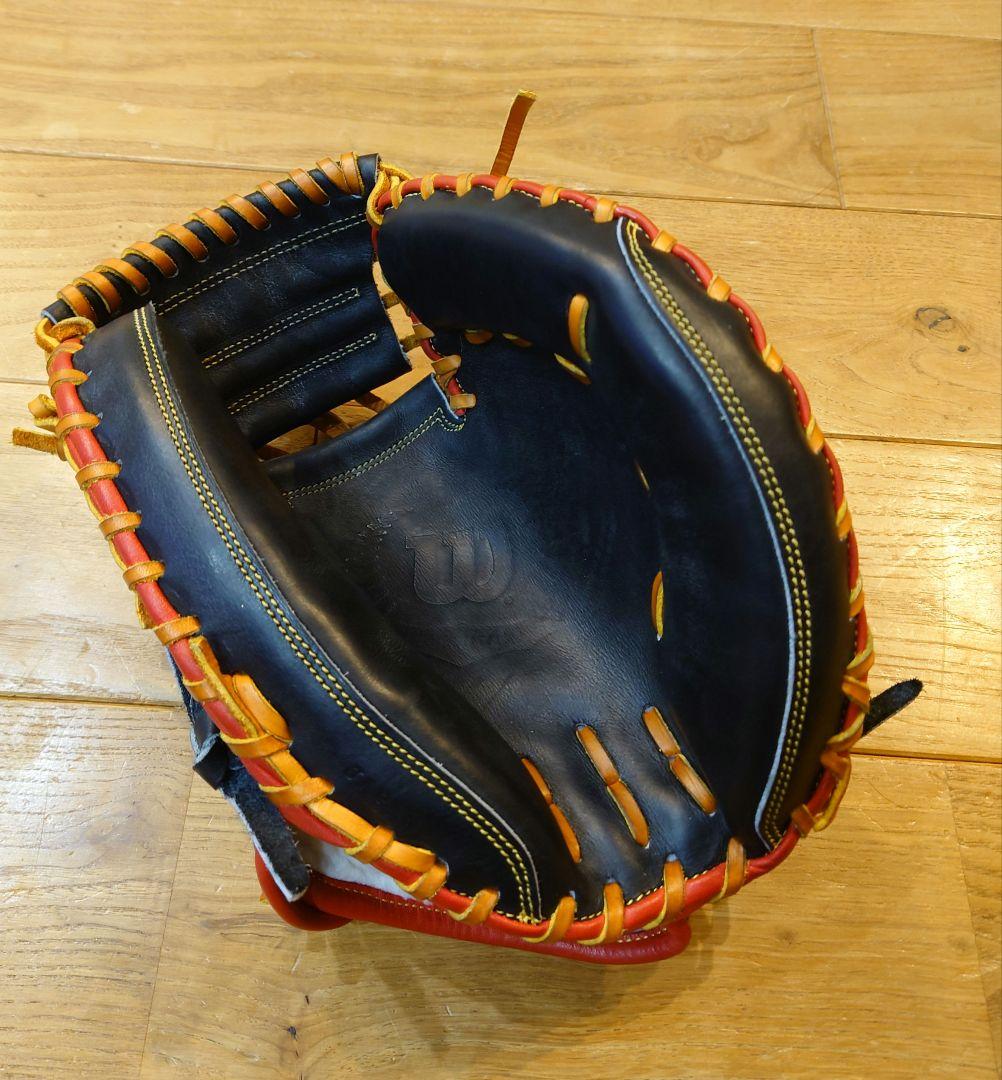 ウィルソン キャッチャーミット トレーニングミット 型付け ラベル交換