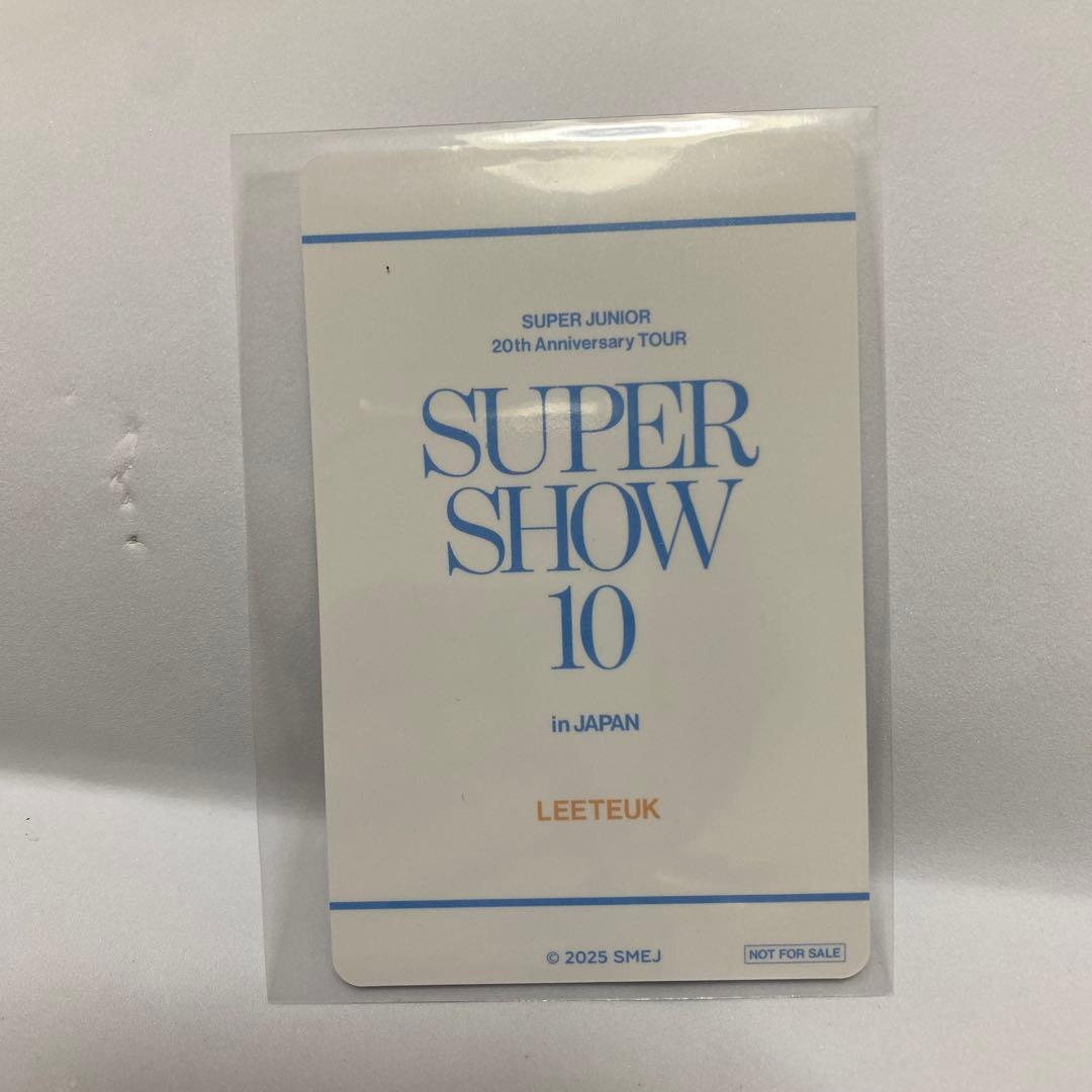 SUPER JUNIOR イトゥク SS10 mu-mo EC購入特典 - メルカリ