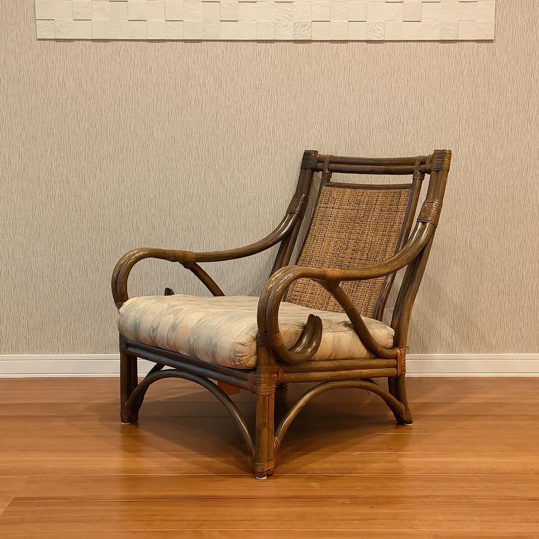 希少 KOSUGA MEHITABEL コスガ アジアン家具 1人掛けソファ - メルカリ