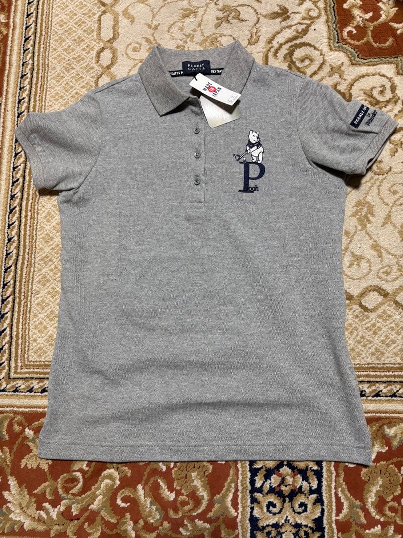 PEARLYGATES プーさんディズニー100周年 コラボポロシャツ サイズ0 PEARLYGATES プーさんディズニー100周年 コラボポロシャツ サイズ0