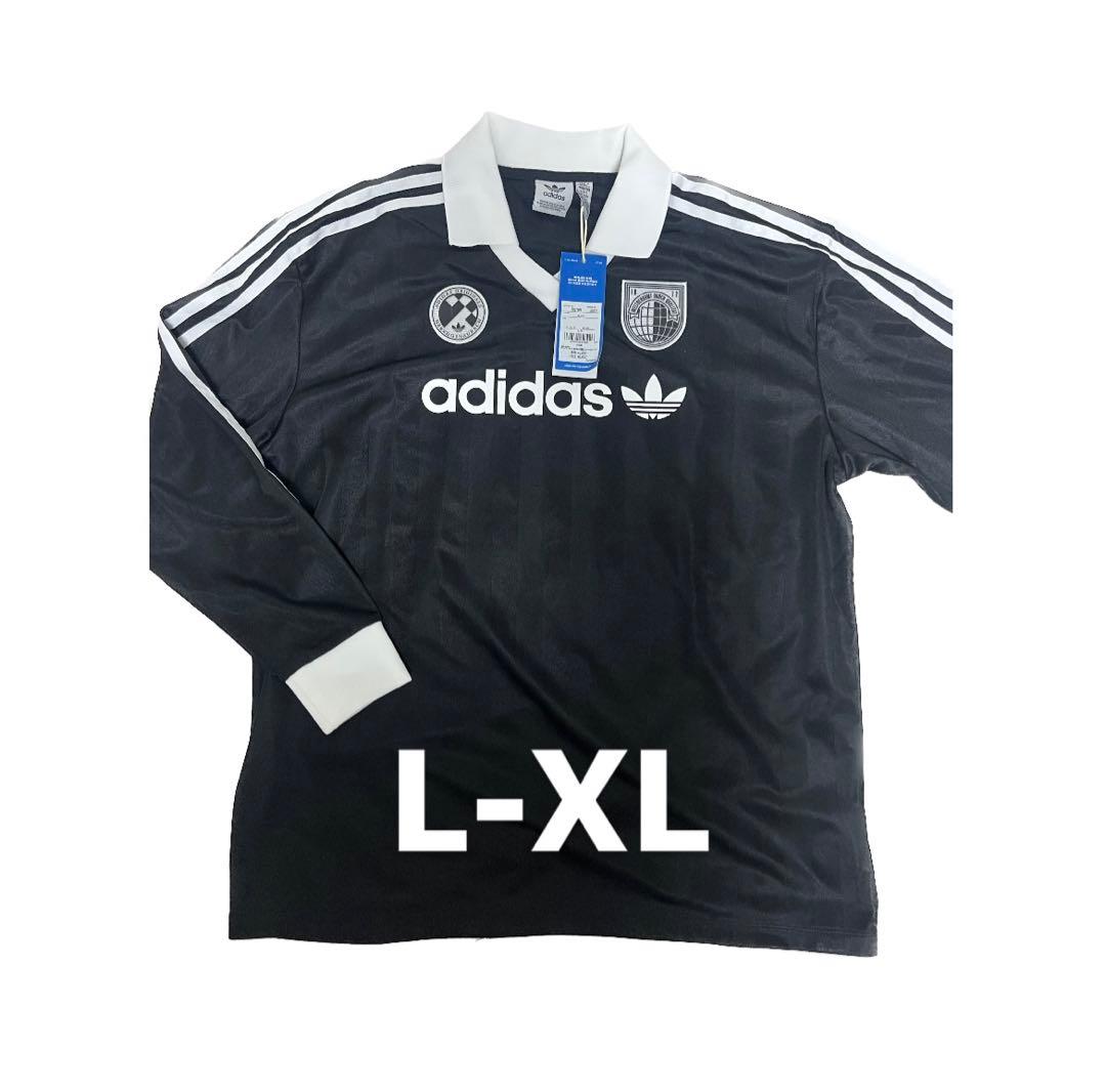 adidas フットボール 長袖シャツ L-XL ゲームシャツ 柴田ひかり - メルカリ