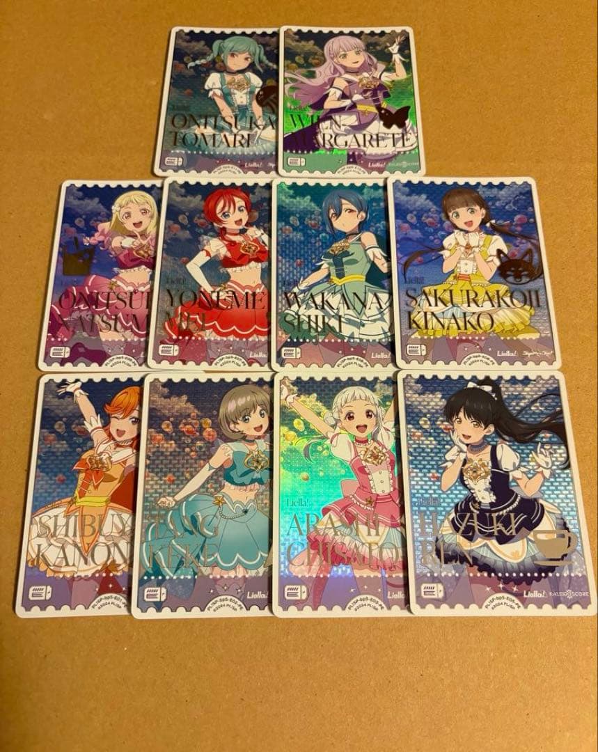 ラブライブ！オフィシャルカードゲーム ラブカ Liella PE セミコンプ