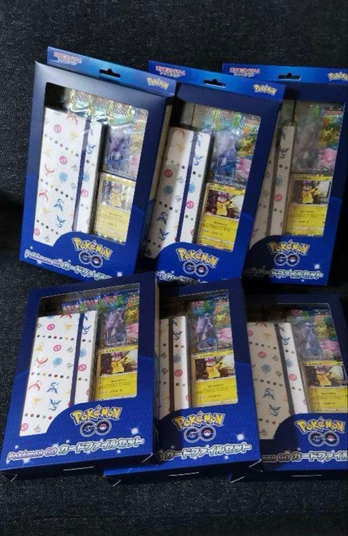 ポケモンGO カードファイルセット 6箱