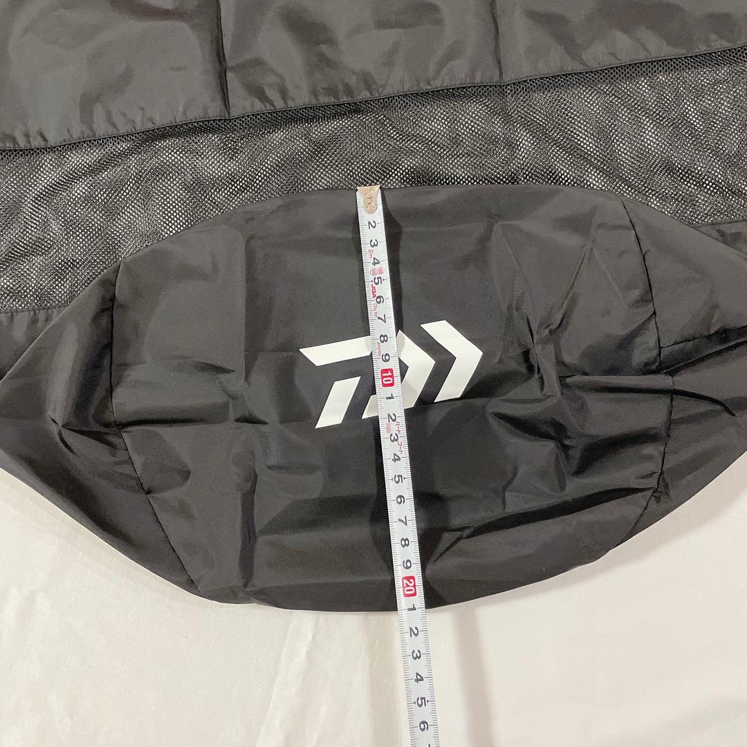 ダイワ 防寒レインコート レインウェア 収納袋 巾着袋 メッシュ素材