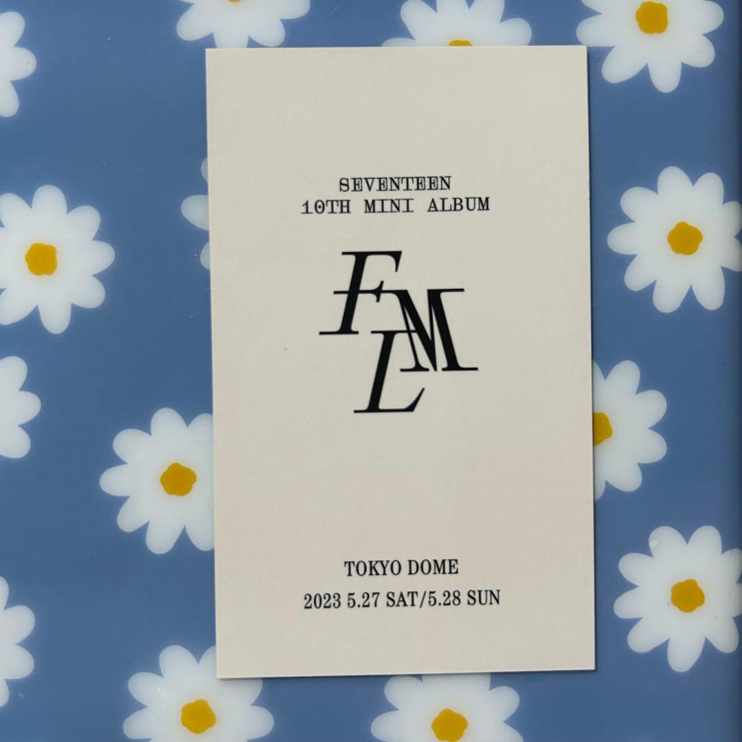 SEVENTEEN FML 東京 会場限定 ユニバ トレカ エスクプス - メルカリ