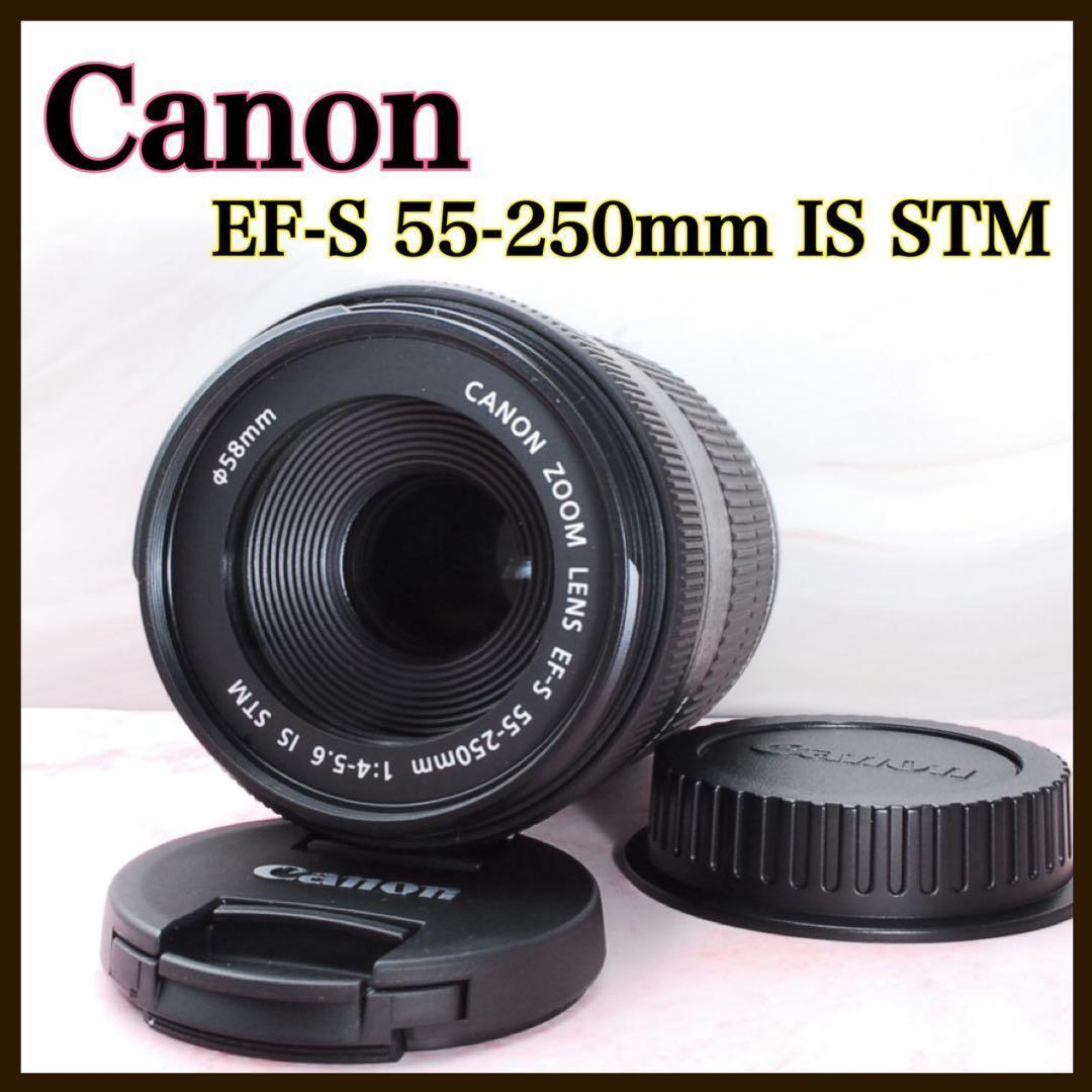 美品❤️Canon EF-S 55-250mm IS STM 高性能望遠レンズ Amazon.com : Canon EF-S 55-250mm f/4-5.6 IS STM Telephoto Zoom