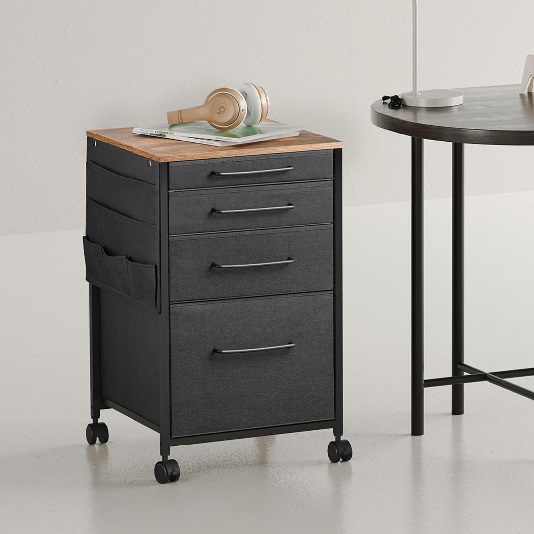 オフィス キャビネット A4 デスクワゴン 4段 サイドチェスト 楽天市場】【最大20％OFF◇11日AM10時まで】サイドワゴン OX（3段 鍵