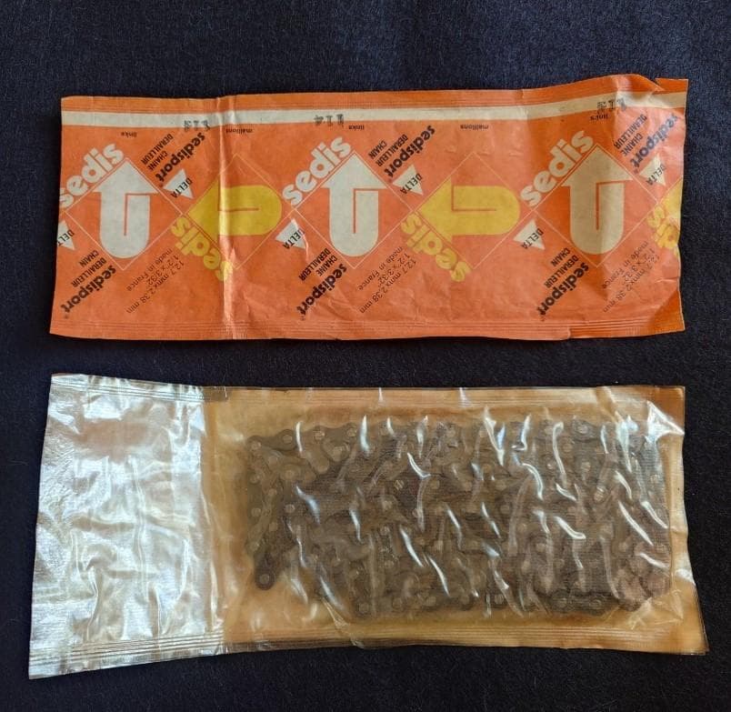 ヴィンテージ】フランス製 Sedis 自転車チェーン 【未使用品】の通販は