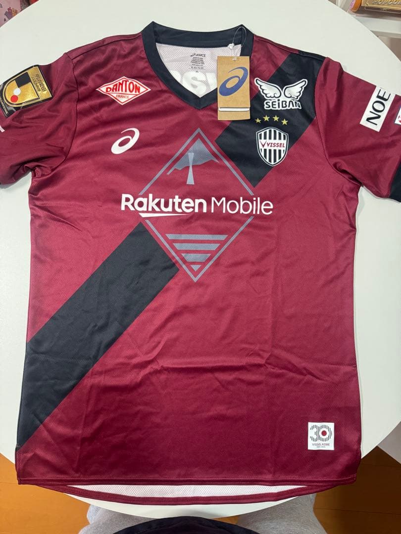 ヴィッセル神戸ユニフォーム2025 松田陸サイン入り - メルカリ