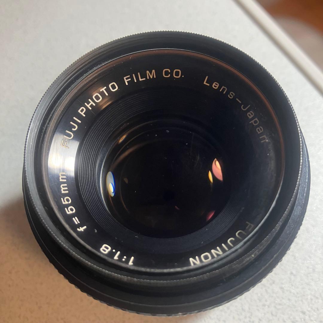 FUJICA 一眼レフフィルムカメラ ST801 + 望遠レンズ + ストロボ - メルカリ