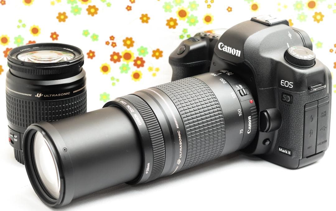 Canon 5D MarkII☆ダブルレンズ！☆高性能フルサイズ☆スマホに転送