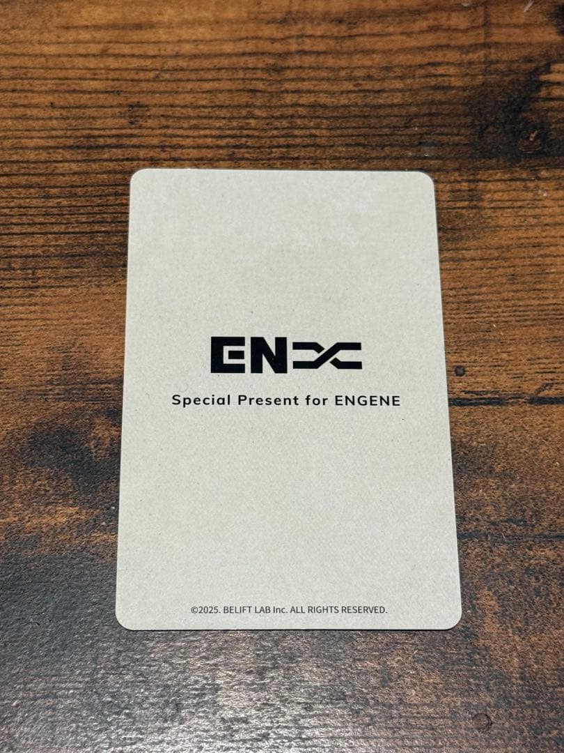 ENHYPEN 2025会報 アンケート 限定 トレカ ニキ - メルカリ
