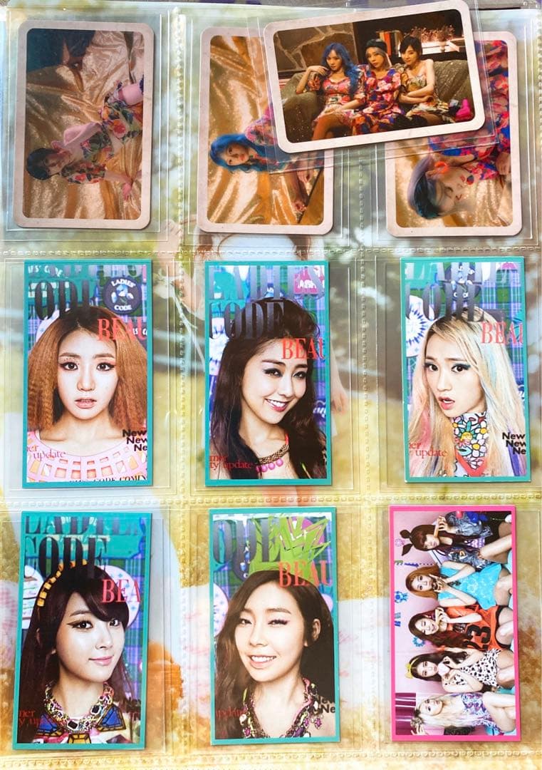 LADIES' CODE トレカ セット コンプ レア 韓国 PHOTOCARD - メルカリ