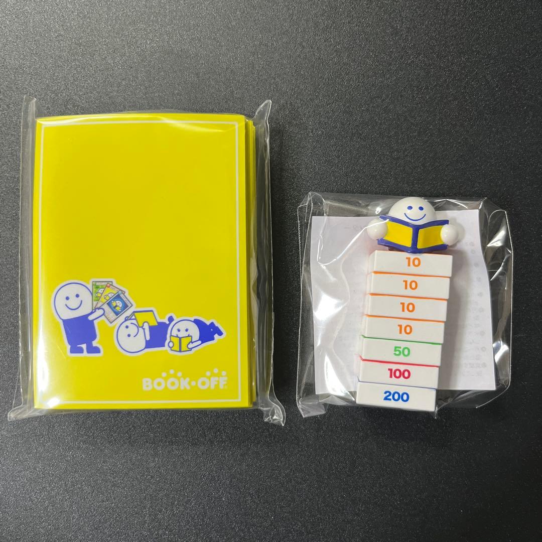ブックオフ よむよむくん スリーブ&ダメージカウンター - メルカリ