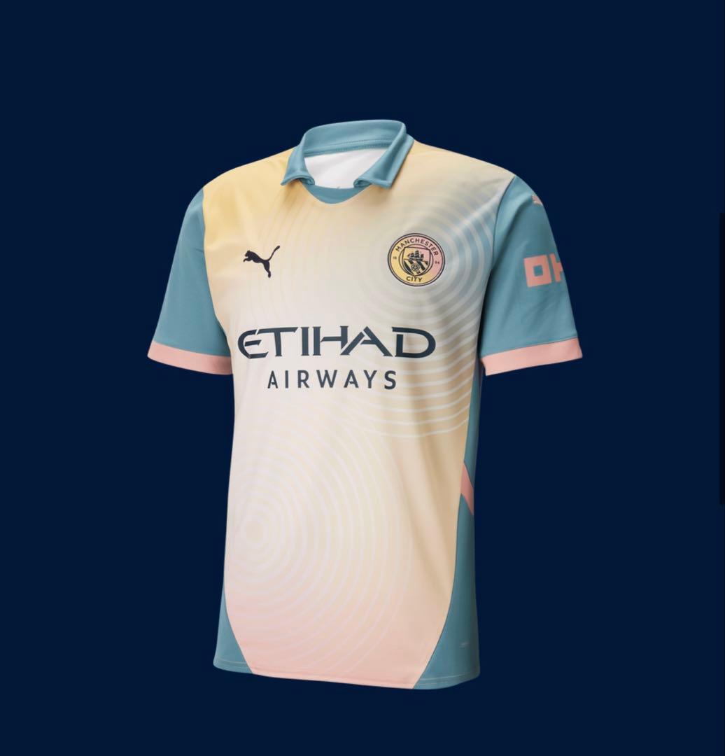 Manchester City 4th kit 47（正規品） タグ付き マンチェスター シティ PUMA フォース シャツ 2024-25