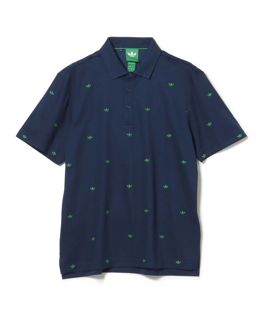 adidasオリジナルスゴルフ　ネイビー ポロシャツ Mサイズ adidas（アディダス） ポロシャツ オリジナルスゴルフ アーガイル