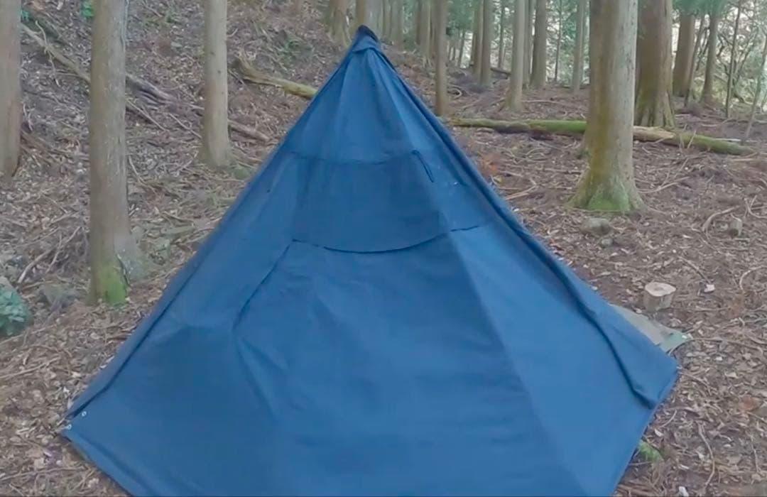 希少］ポーランド軍幕 ネイビー（将校用）デッドストック サイズ2