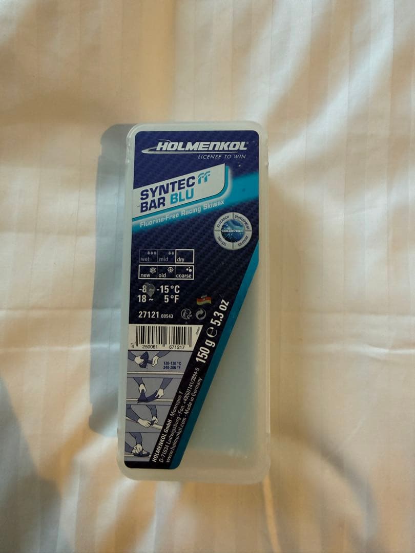 HOLMENKOL SYNTEC BAR BLU 150g - メルカリ