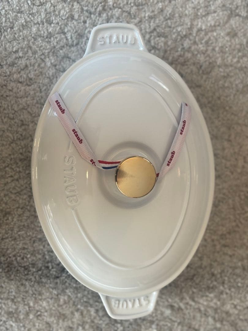 STAUB OHPホワイト生涯保証付き 生涯保証】【日本正規品】ストウブ staub ピコココット ラウンド