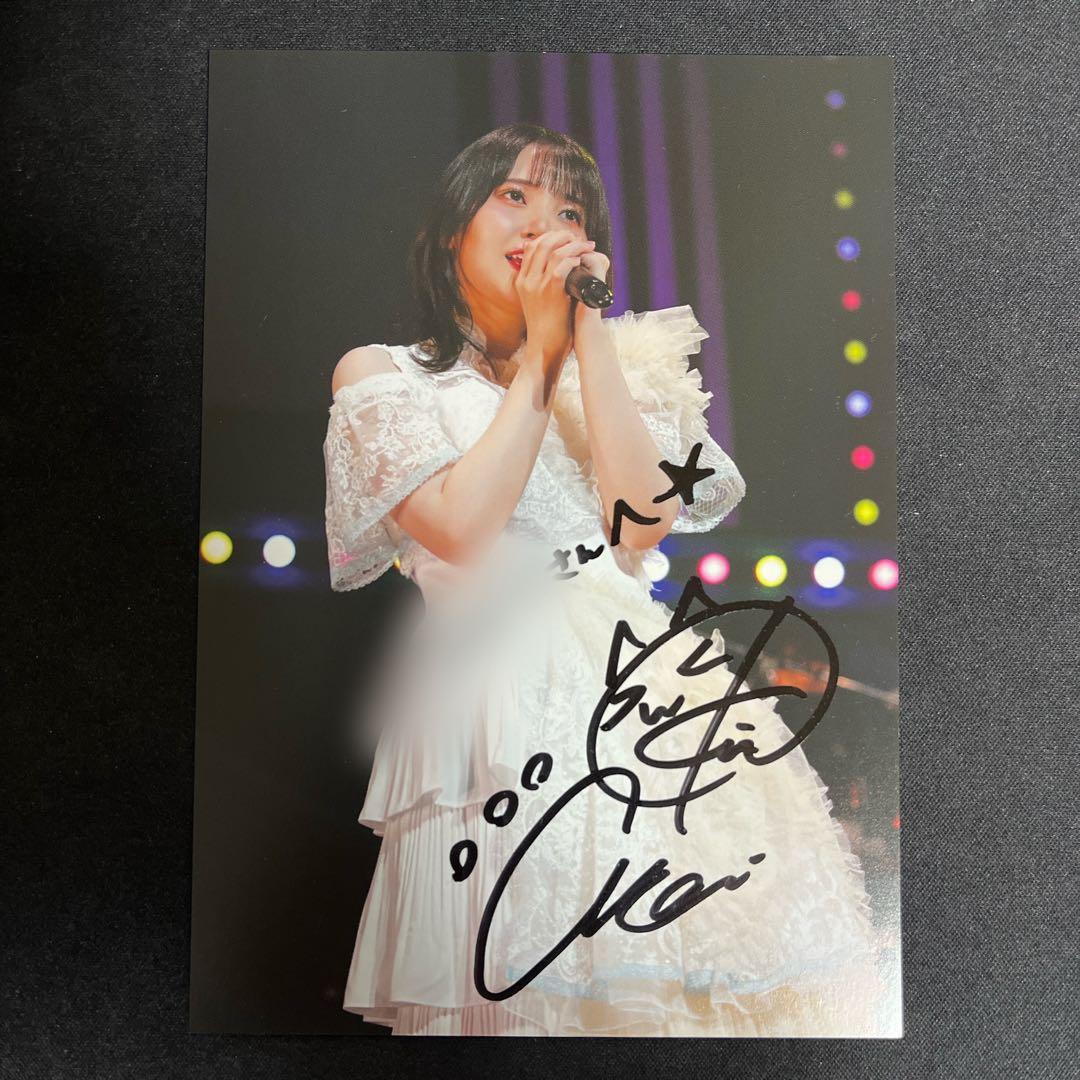 鬼頭明里 サイン入り ポストカード - メルカリ