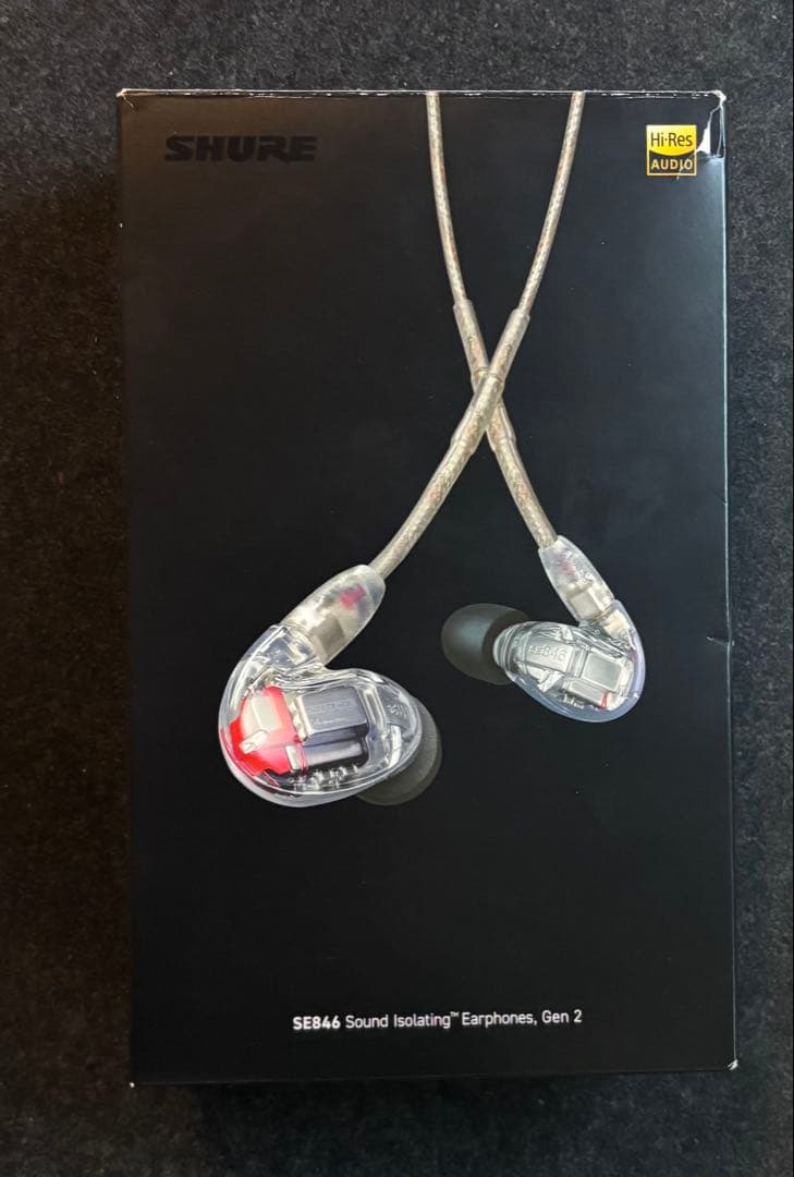 SHURE シュア イヤホン 有線 SE846G2CL クリア 第2世代 Amazon.co.jp: 【VGP2025 金賞】SHURE シュア SE846G2CL クリア 第2