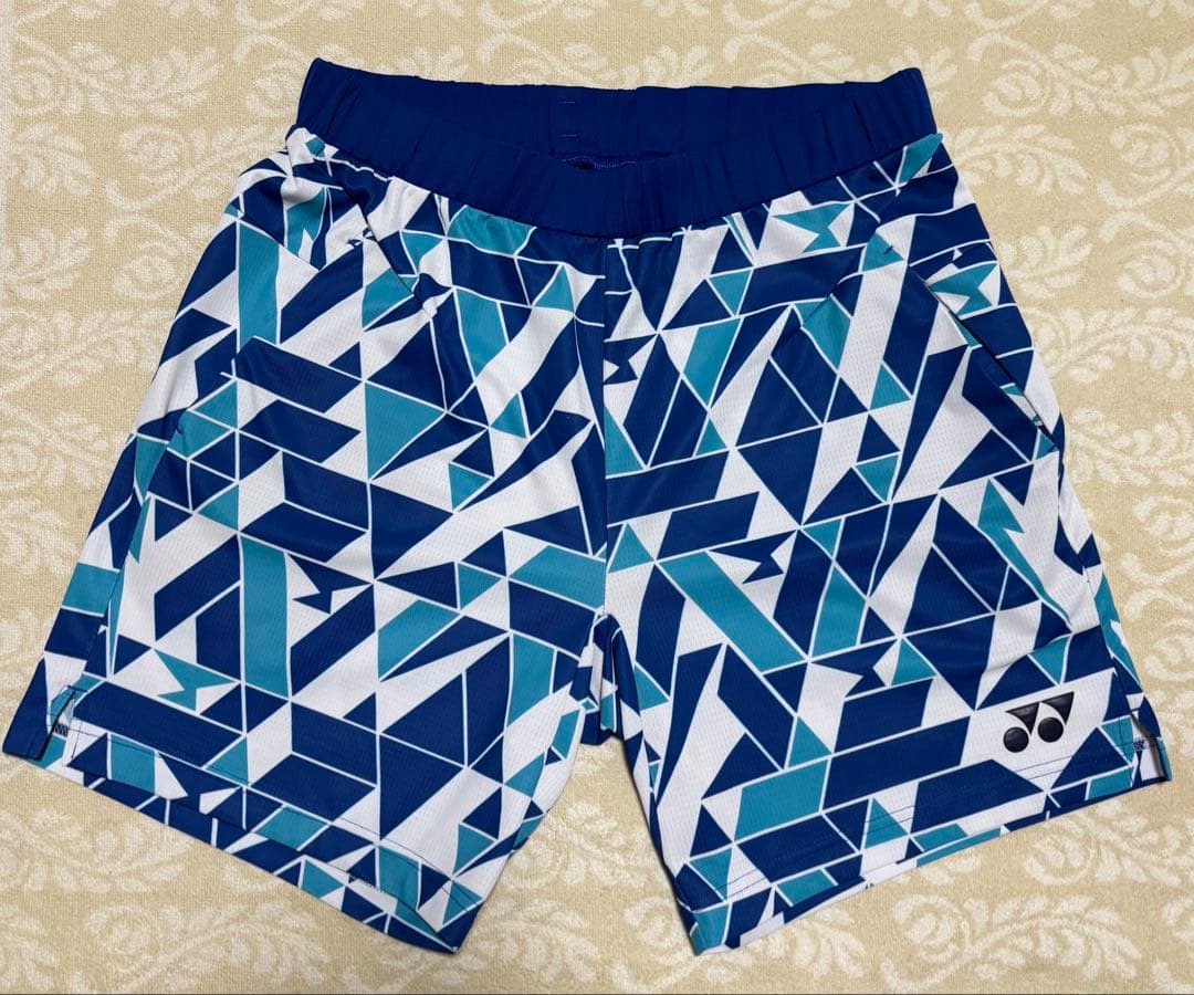 YONEX ヨネックス バドミントンハーフパンツ 柄パン Lサイズ - メルカリ