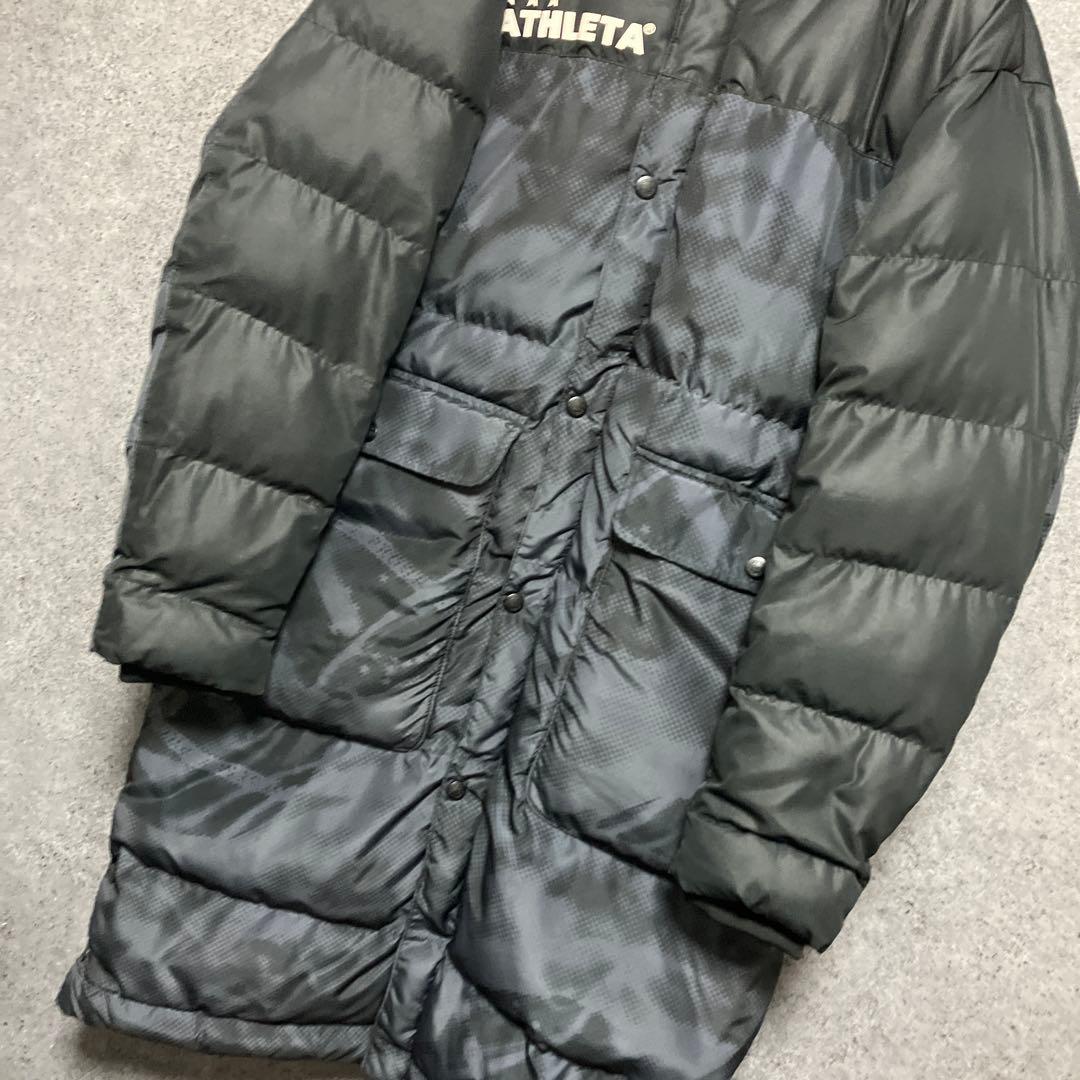 ATHLETA アスレタ サッカー フットサル ベンチコート カモフラ S