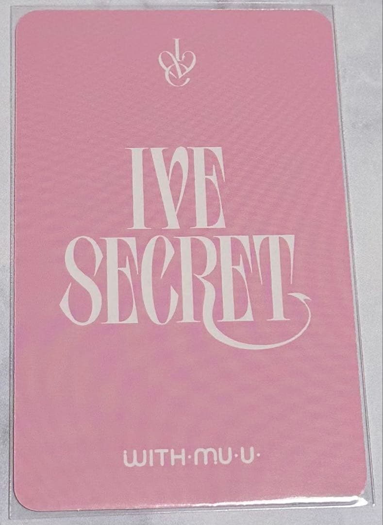 IVE SECRET withmuu 特典 トレカ レイ - メルカリ