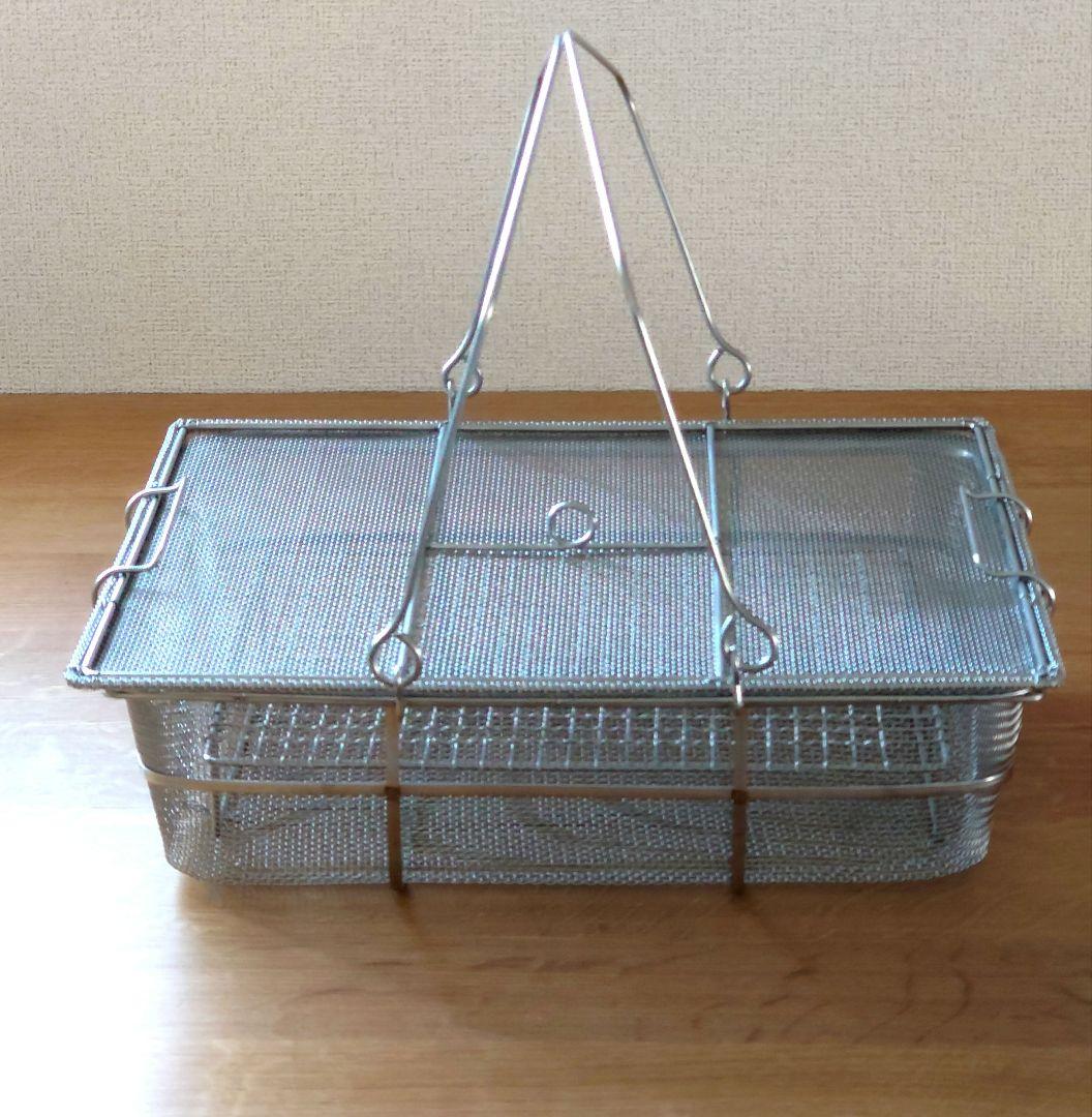 辻和金網 ふたつき干しかご 中段網付き - メルカリ