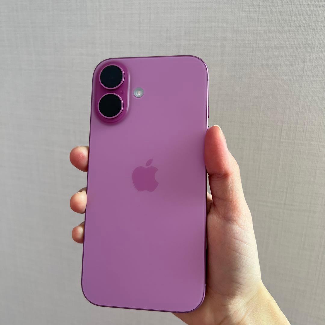 極美品iPhone16 128GB ピンク SIMフリー
