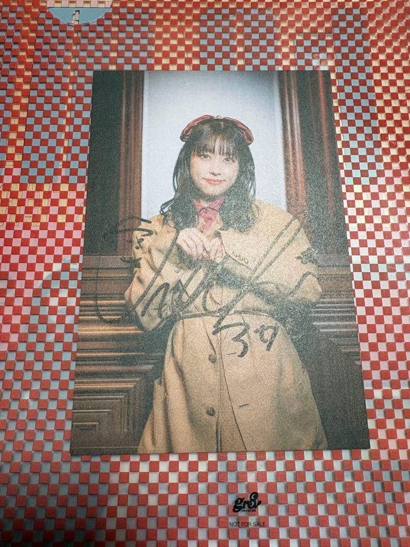 リトグリ アサヒ サイン入りポストカード - メルカリ