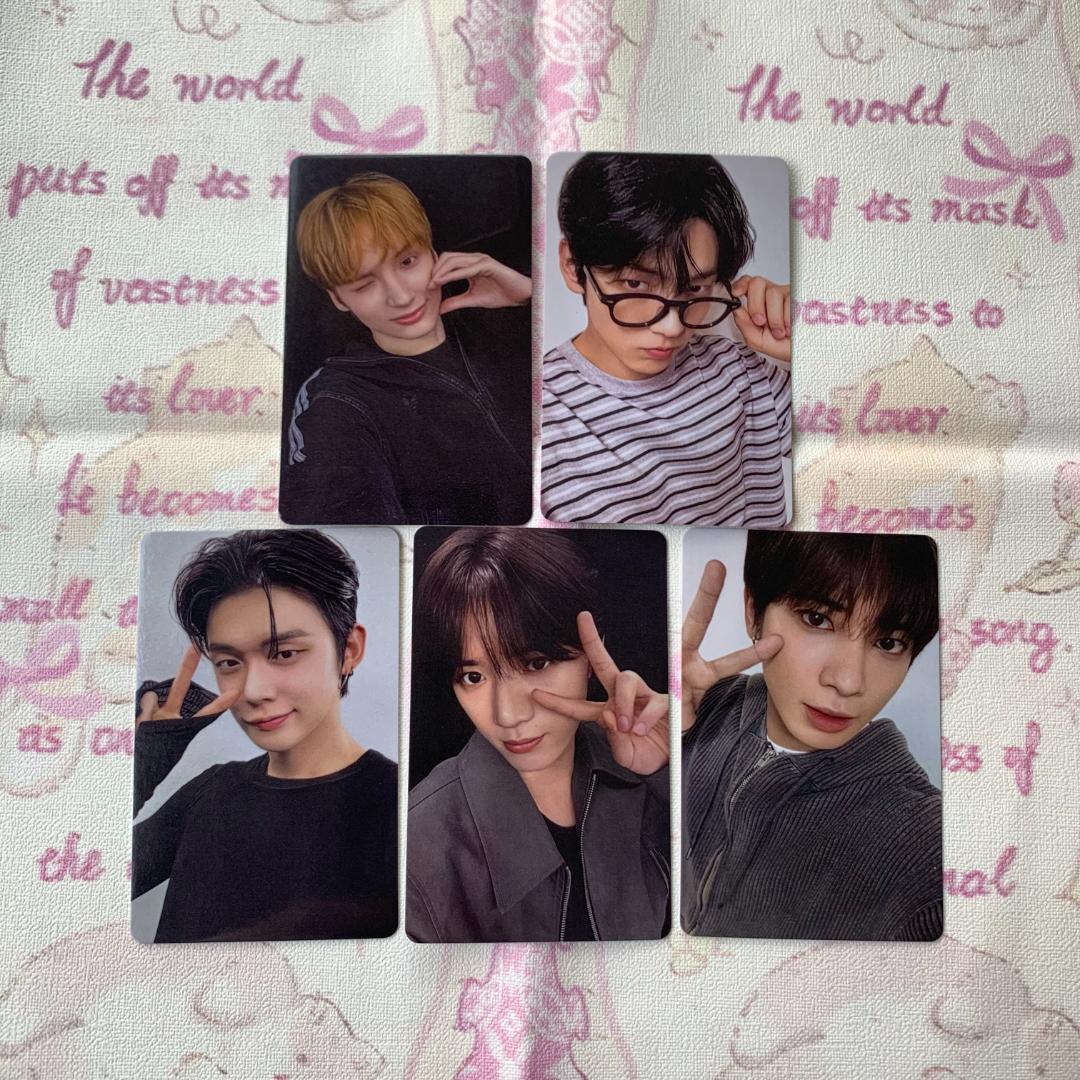 TXT 当選 LINE MUSIC 限定 トレカ 5枚セット - メルカリ