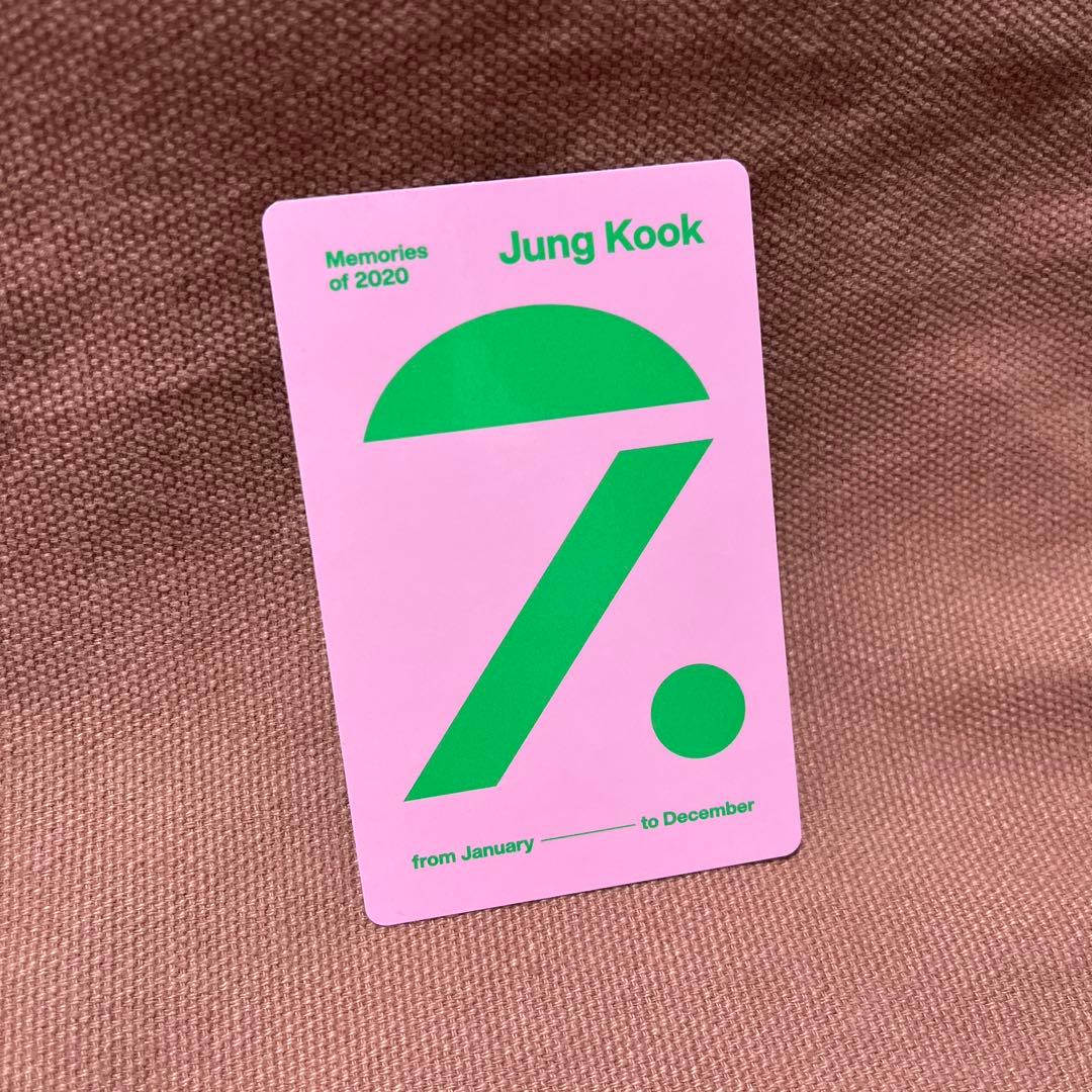 BTS ジョングク Memories 2020 トレカ - メルカリ