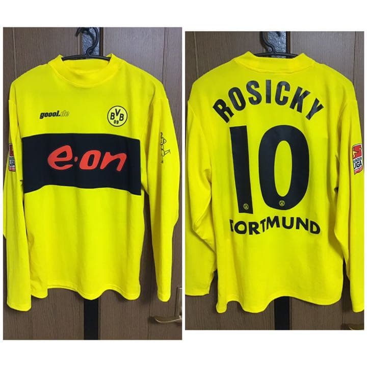 ドルトムント ロシツキー 選手 #10 長袖ユニフォーム 02/03 モデル