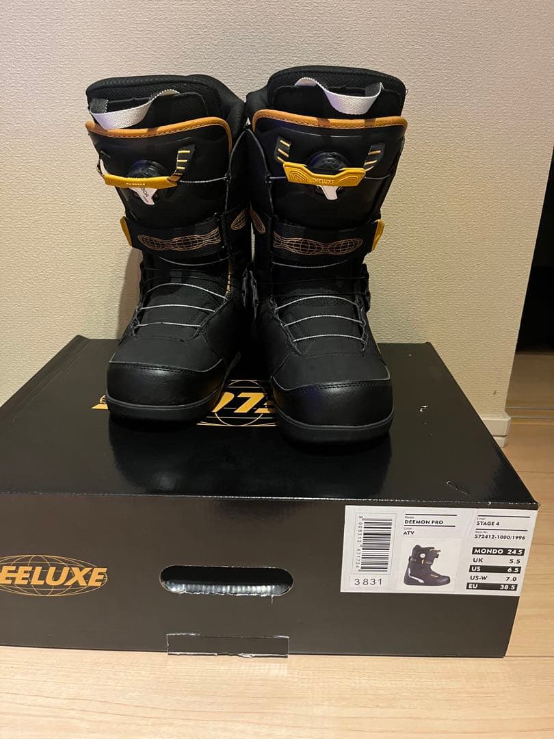 【24-25 モデル】【24.5㎝】 DEELUXE DEMON PRO S4 DEELUXE（ディーラックス） 24-25 ブーツ ディーモン DEELUXE DEEMON