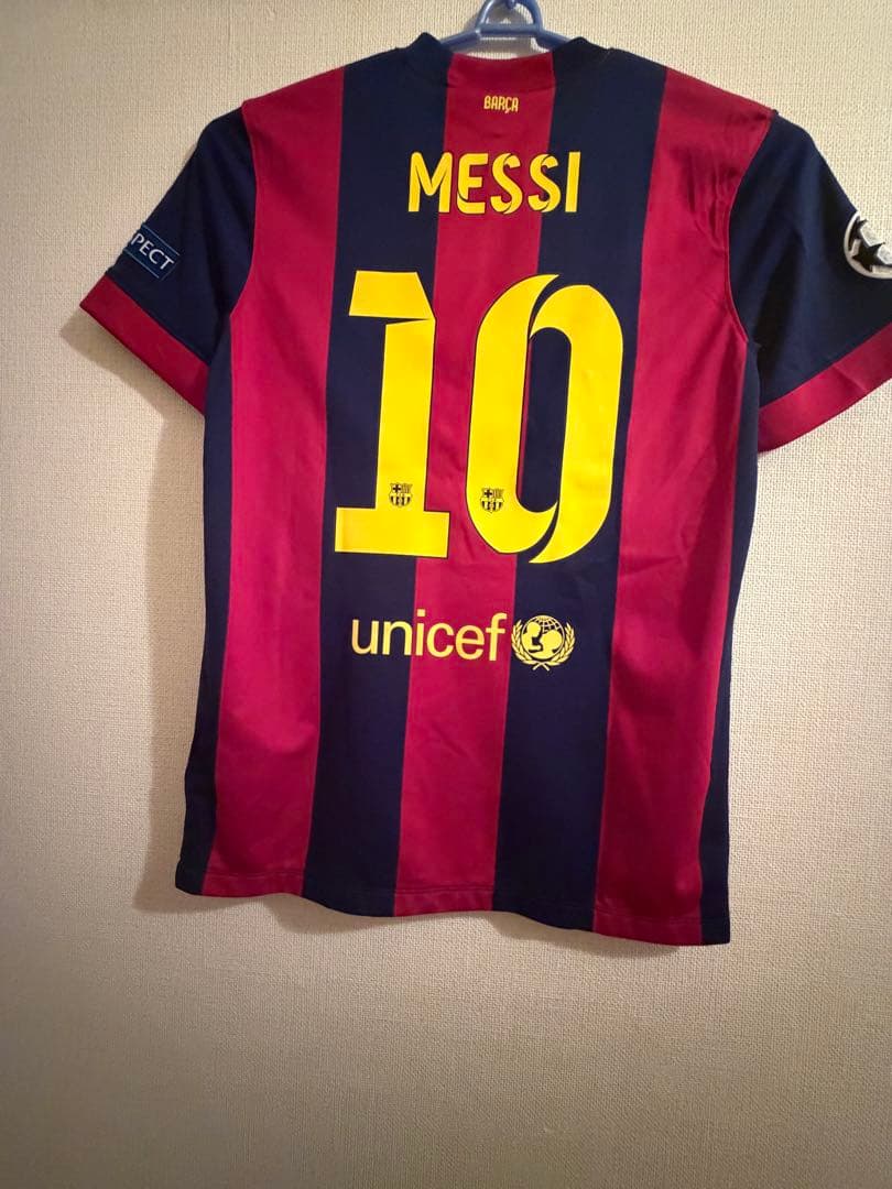 NIKE 14〜15 FCバルセロナ CL 決勝 メッシ フルパッチ