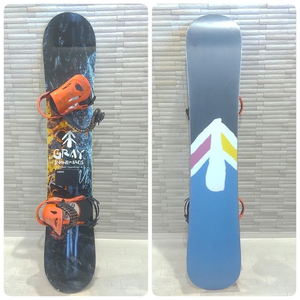 GRAY グレイ スノーボード R.P.M.＋ FULX ML 2点セット グラ