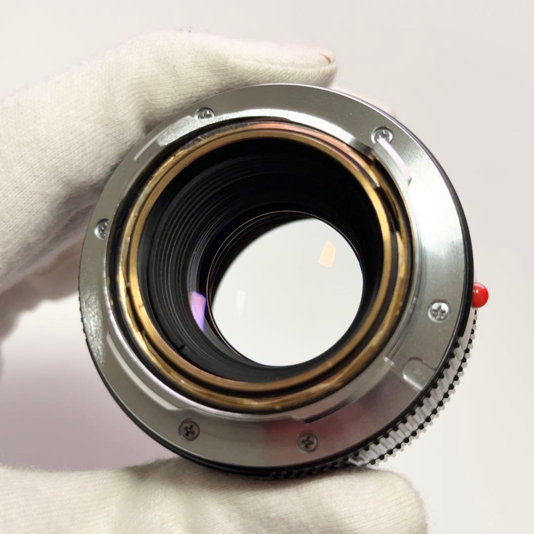 【美品】ライカ｜ズミクロン50mm F2（4th）フード組込《ブラッククローム》