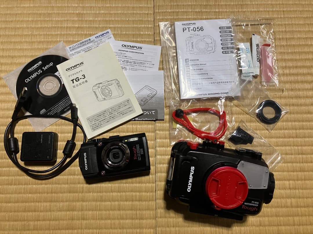 Olympus TG-3 デジタルカメラ ハウジング セット 水中カメラセット