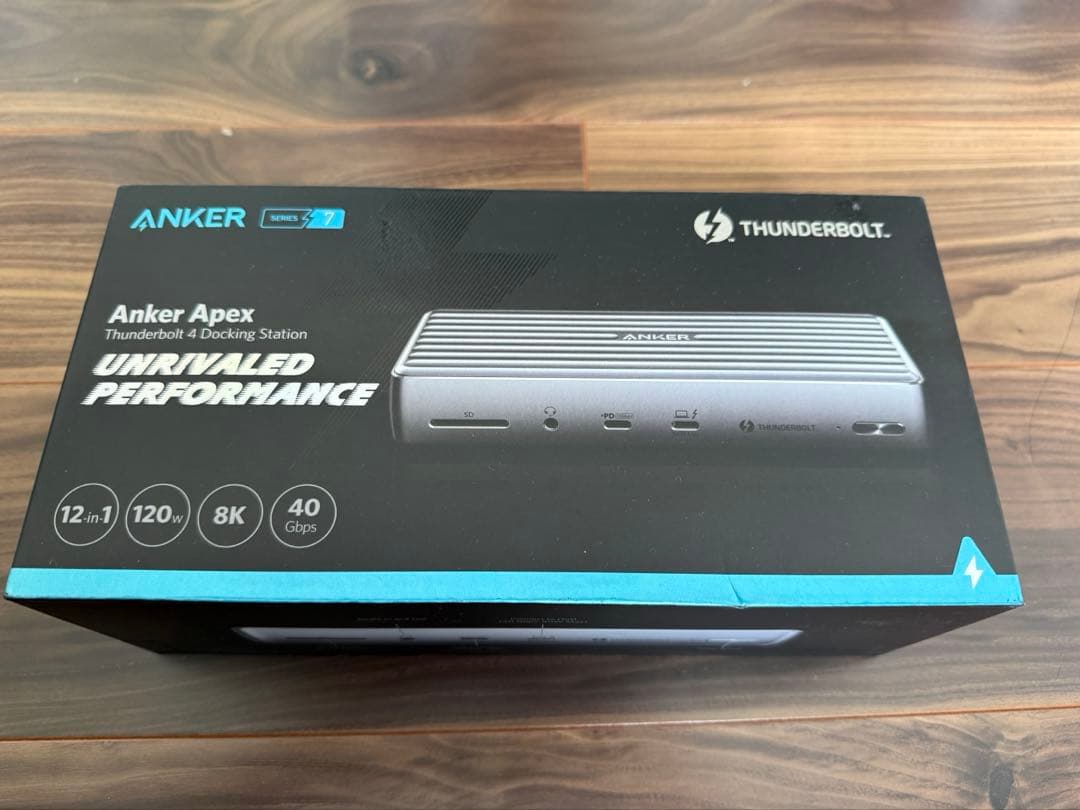 Anker Apex Thunderbolt 4 ドッキングステーション Amazon.com: Anker 777 Thunderbolt Docking Station (Apex, 12-in-1
