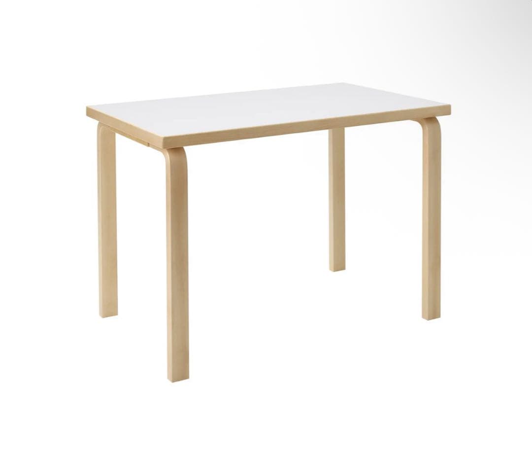 Artek TABLE 80B テーブルホワイトラミネート - メルカリ