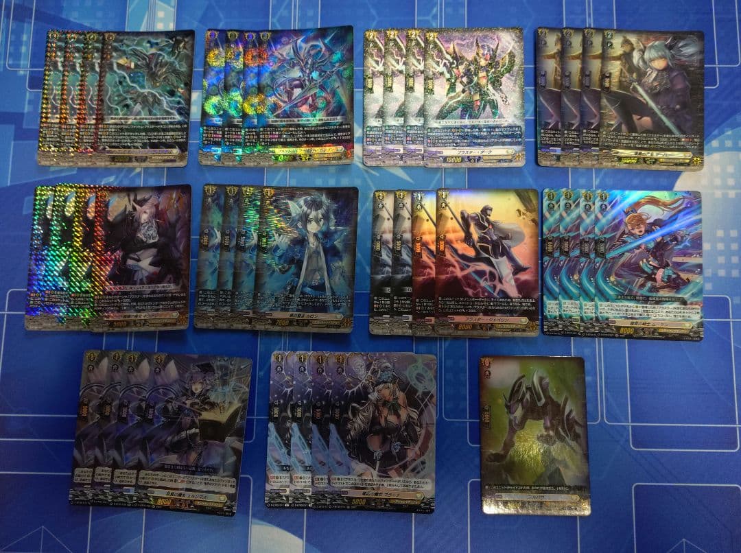 ファントム・ブラスター　デッキパーツ　スリーブ付き ファントムブラスターAbyss デッキ、ファイトグランプリ2011スリーブ